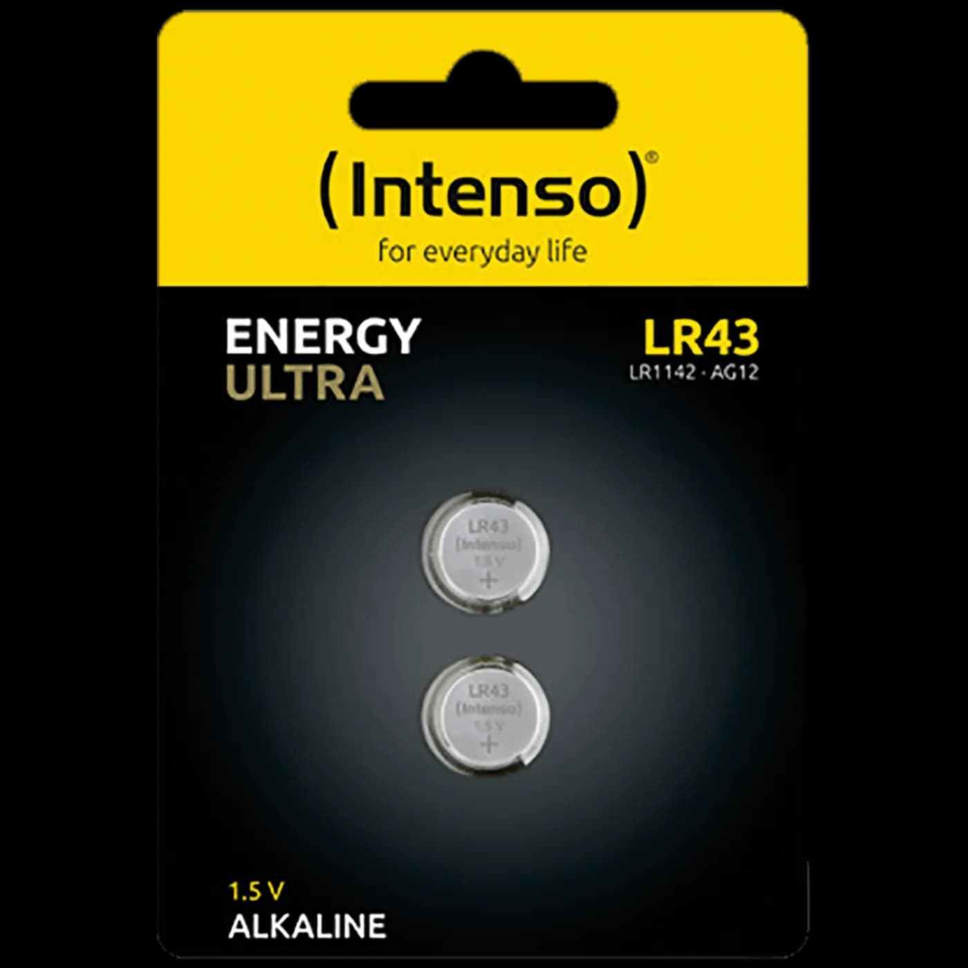 (Intenso) Baterija alkalna LR43/2, 1,5 V dugmasta, blister 2 kom