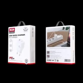 Kucni punjac XO CE09 PD 45W Type C - glava White