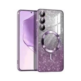 MagSafe glitter maskica Samsung A05s Purple