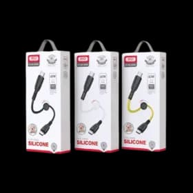 USB kabal XO NB-Q248B USB-C to USB-C 60W 25cm White