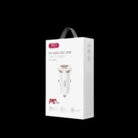 Auto punjac XO CC56 30W USB+Type C+kabal type-C Bijeli