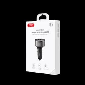 Auto punjac XO inteligentni CC61 100W 2X Type C+USB