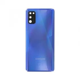 Poklopac sa staklom kamere SAMSUNG A41 Plavi