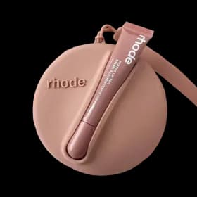 Rhode ROUND torbica with lipstick Puder