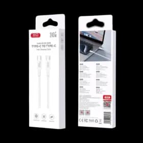 USB kabal XO NBQ298 Type C - Type C 240W White