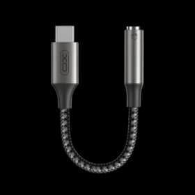 Adapter XO NB-R257C Type C na 3,5mm Black