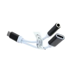 Adapter Type-C na Type-C + 3.5mm jack