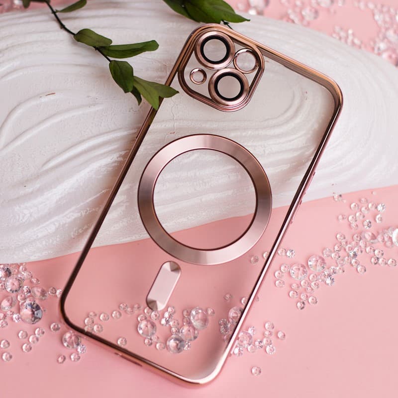 Color Chrome Mag case for iPhone 13 6,1 — Rose Gold